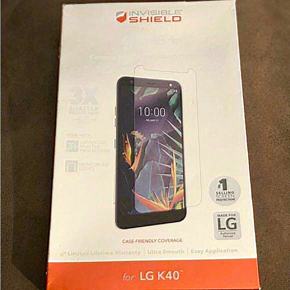 INVISIBLE‎ SHIELD Screen Protector for LG K40